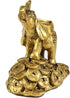Feng Shui 3" Money Elephant Figurine Wealth Lucky Figurine Gift & Home Decor...