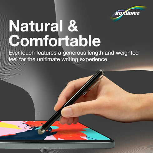 BoxWave Stylus Pen Compatible with Nintendo Switch - EverTouch Capacitive Stylus, Fiber Tip Capacitive Stylus Pen - Jet Black...