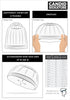 Breathable Skull Caps for Men & Women Zigzag Knit...