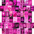 WOONKIT Pink Neon Wall Collage Kit Aesthetic Pictures, Trendy Room Decor for Teen Girls, Pink , 50pcs 4x6 Inch...