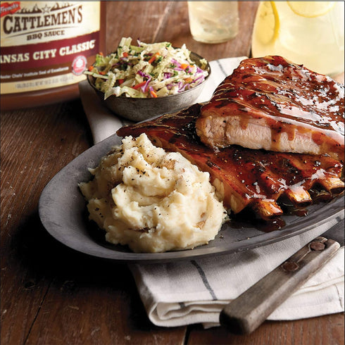 Cattlemen's Kansas City Classic BBQ Sauce, 1 gal - One Gallon Jug of Kansas City Barbecue Sauce, Perfect Tangy, Sweet Flavor for Pork, Wings, Chic...