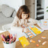 Corgi Sticky Notes Set - 550 Sheets Blue Corgi Self-Stick Notes Pads, Self-Adhesive Cute Corgi Lovers Separation Tabs Writing Memo Pages Notes for...