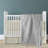 Baby Blanket Flannel, Cozy Throw Blankets for Newborn Infant and Toddler, Super Soft and Warm Receiving Baby Blanket for Crib Stroller (Grey 25 * ...