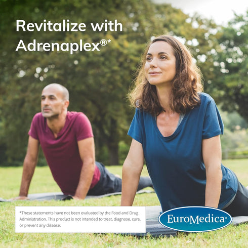 Euromedica Adrenaplex - 60 Capsules - Adrenal Gland Function Supplement - Supports Healthy Adrenal Gland Function & Balanced Mood - 30 Servings...