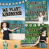 Qilery 64 Pcs Cactus Bulletin Board Set Greenery Classroom Bulletin Board Decoration Stay Sharp Our Class is on Point Cactus Bulletin Board Cutout...