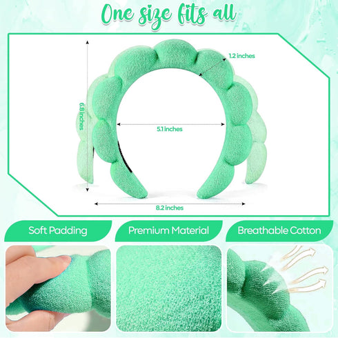 Headband Spa For Washing Face Headbands For Skincare Headband For Makeup Removal Headband For Facial Headbands For Skincare Cute Headband For Show...