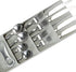 Kitchen Details 7 Slot Cutlery Drawer Organizer | Utensil Tray | Silverware Holder | Knife Spoon Fork | Flatware Storage & Organization | Grey...