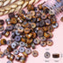 Natural Stone Heishi Beads for Necklace Making, 4 mm x 6 mm Small Flat Round Stone Loose Heishi Disc Gemstone Beads for Jewelry Making Craft Brace...