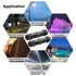 Waterproof Electrical Cable Connector 3 Pin IP68 Outdoor Cable Waterproof Coupler Support to 3.5-10mm Wire Diameter for outdoor billboards, tunnel...