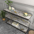 Stickyart Thick Grey Gold Liquid Marble Contact Paper for Cabinets and Drawers Peel and Stick Countertops for Kitchen Waterproof Self Adhesive Mar...