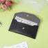 Cash Envelope Wallet Black PU leather budget cash envelopes divider wallet label sticker budget envelopes set suitable for budget planners and cas...