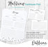 Outshine Premium Recipe Paper for 8.5" x 11" Recipe Binders, Farmhouse Design (50 Sheets) | Full Size Recipe Refill Pages for Binder | Recipe Card...