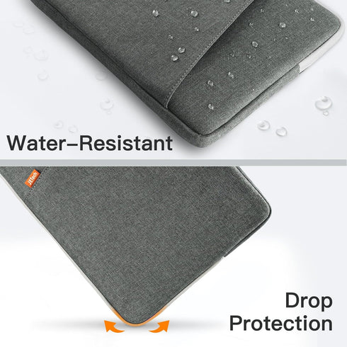 JETech Laptop Sleeve for 13.3-Inch MacBook Air/Pro, 14-Inch MacBook Pro 2021 M1, 13-13.6 Inch Notebook, Waterproof Shock Resistant Bag Case with A...