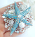 Sindary 3.15" Starfish Brooch Pin Austrian Crystal Pendant BZ6412...