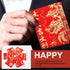 60pcs Red Envelopes 2024 Dragon Chinese New Year Money Pockets Lucky Hong Bao Money Envelopes Cash Packets for New Year Spring Festival Weeding...