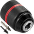 2-13mm Multi Quick Replacement Keyless Chuck, Keyless Oneway Hand Drill Chuck 1/2-20UNF Thread Spindle, Self-Tighten for Multiple Purposes Quick C...