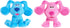 Blue’s Clues & You! 7-inch Beanbag Plush Blue & Magenta 2-Pack, Stuffed Animals, Dog...