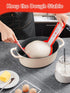 SMARTAKE 1-Pack Silicone Bread Sling for Dutch Oven, Reusable Sourdough Baking Mat with Long Handle, Non-Stick Easy Silicone Bread Sling Mat for T...