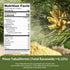 ECO-TASTE Pine Pollen Powder 6 Ounce, Wild Harvested - Pinus Tabuliformis? 99% Cracked Cell Wall...