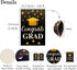 Congrats Grad Garden Flag, 2024 Graduation Flag, Kindergarten Primary/Middle School High School College Graduation Outdoor Yard Decor...