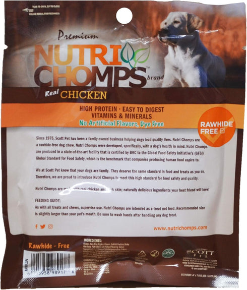 Nutri Chomps Chicken Flavor Ear, 1 Pack (NT083V)...