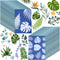 120 Sheets Sun Print Paper Kit Cyanotype Paper Solar Drawing Paper High Sensitive Nature Sun/solar Activated Printing Art for Kids Adults Arts DIY...