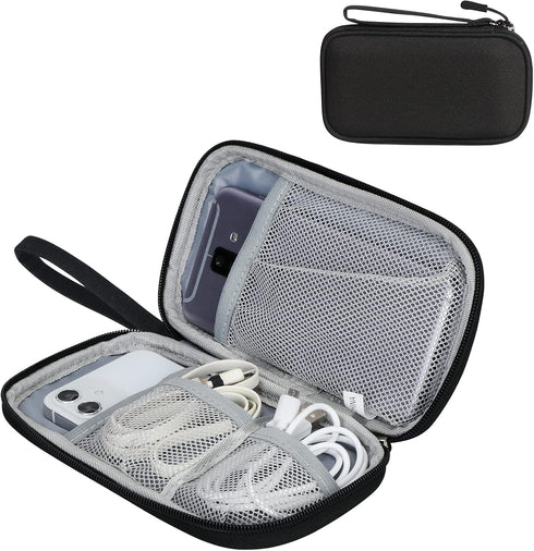 FYY Electronic Organizer, Travel Pouch Electronic Accessories Carry Case Portable Waterproof All-in-One Storage Bag for Cable, Cord, Charger, Phon...