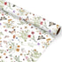 JarThenaAMCS Wildflower Wrapping Paper -Mini Roll- 17 Inch x 32.8Ft Watercolor Floral Butterfly Gift Wrap Paper Spring Art Paper for Wedding Brida...