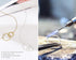 HOPE LOVE SHINE New Mom Necklace – Pregnancy Gift for Expecting Mom, First Time Mom Jewelry – Sterling Silver/Gold Double Circle Pendant with Gift...