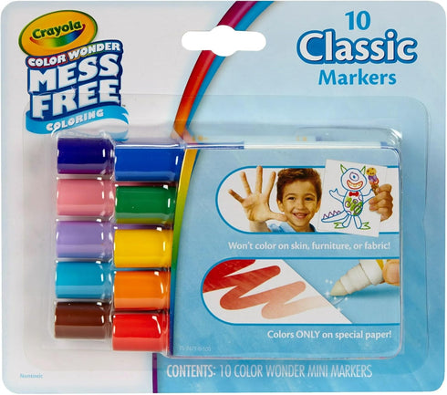 Color Wonder Mess Free Coloring Markers 10-Pack...