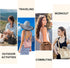 Small Canvas Tote Bag with Zipper, Crossbody Bag Shoulder Bag Handbag Messenger Bag for Women, Shopping, School...