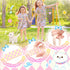 Tagitary Plush Toys Electronic Toy Cat That Walking and Meowing,Tail Wagging Interactive Toy Cat for Kids with Leash,Easter Christmas Birthday Gif...