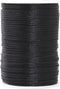 Mandala Crafts Nylon Satin Cord 2mm Rattail Cord Black String - 100 Yds Nylon Chinese Knotting Cord Rat Tail Silk Cord for Bracelet Necklace Jewel...