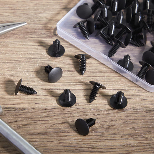 100 Pieces Patio Strapping Rivets Fasteners 3/4" Length Medium Multi Gauge Rivet for Patio Lawn Chair Webbing Repair Strap for Outdoor Furniture L...