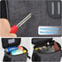 Bike Handlebar Bag,Large Bicycle Front Storage Pouch Bag,6.5 inch Transparent Pouch with Shoulder Strap...