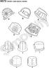 Simplicity US8573A Vintage Fashion Women's Flapper Hats Sewing Patterns By Rebecca Huber, Sizes S, M, and L...