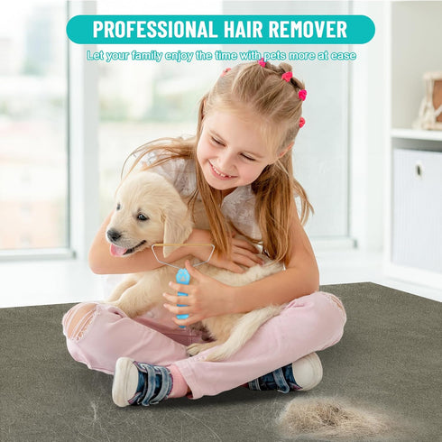 Pet Hair Remover Dog Hair Remover - Cat Hair Remover Furniture,Carpet Rake,Pet Hair Removal Tool,Pet Hair Remover for Couch,Pet Towers,Floor Mats ...