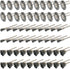 60PC Steel Wire Wheel Brushes Set Polishing Wheel Full Kit Accessories for Rotary Tools and Deburring Removing Rust Dust-1/8 Inch Shank...