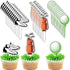 Golf Theme Cupcake Toppers Golf Shoe Cupcake Picks Golf Bag Toothpicks Golf Ball Birthday Cake Decorations for Baby Shower Party Favors Supplies (...