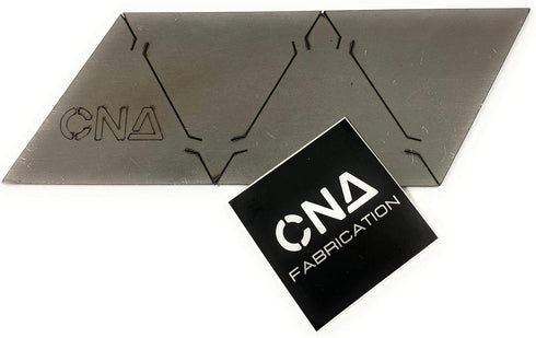 Welding Kit - Folding Tetrahedron (Triangle Pyramid) - 3 Inch Sides - 11 Gauge (1/8" Thick) - Mild Steel - Made in USA - Practice Weld with MIG, T...