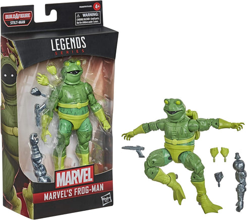 Spider-Man Hasbro Marvel Legends Series Marvel’s Frog-Man 6-inch Collectible Action Figure Toy for Kids Age 4 and Up...