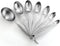 Spring Chef Stainless Steel Measuring Spoons Set of 7, Oval Metal Teaspoon & Tablespoon Measuring Spoons - Nesting Kitchen Gadgets For Baking & Co...