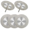 5Pcs 60mm Diamond Cutting Disc Cut Off Wheels with 5Pcs Mandrel 1/8'' Shank Stone Blade for Rotary Tool Drill Attachment Cutting Discs Polishing G...