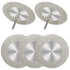 5Pcs 60mm Diamond Cutting Disc Cut Off Wheels with 5Pcs Mandrel 1/8'' Shank Stone Blade for Rotary Tool Drill Attachment Cutting Discs Polishing G...