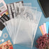 50 Pcs 7x9.4inch Stamp & Die Storage Pockets Resealable Clear Plastic Seal Bags Storagefor Cutting Dies Stamp Crafts for DIY Scrapbooking Paper Ca...