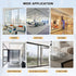Window Security Film 17.3in X 9.84ft, Shackcom Tempered Glass Window Film Adhesive Anti-shatter for Home, Office and Car (Clear)...