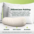 Bean Products Kapok Neck Roll Pillow for Sleeping – Hypoallergenic and Breathable Organic Cotton Fabric Neck Pillow – Soft and Supportive Pillow f...