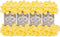 4 skn/Ball Alize Puffy Baby Big Loop Blanket Yarn 100% Micropolyester Soft Yarn 400gr 39.3 yds (216-Yellow)......