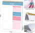 To Do List Notepad - Daily Planner Notepad Undated 52 Sheets Tear Off, 6.5" x 9.8" Checklist Productivity Organizer with Hourly Schedule for Tasks...