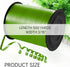 500 Yards Curling Ribbon for Balloons – Green Ribbon for Gift Wrapping Balloon String Plastic Green Curling Ribbon for Gift Wrapping Green Curling...